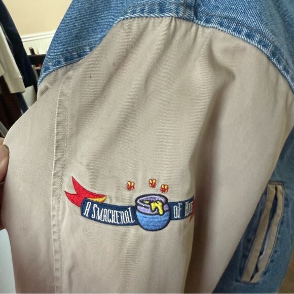 Vintage Winnie The Pooh Varsity Jacket ( Medium ? ) Disney - Picture 8 of 10